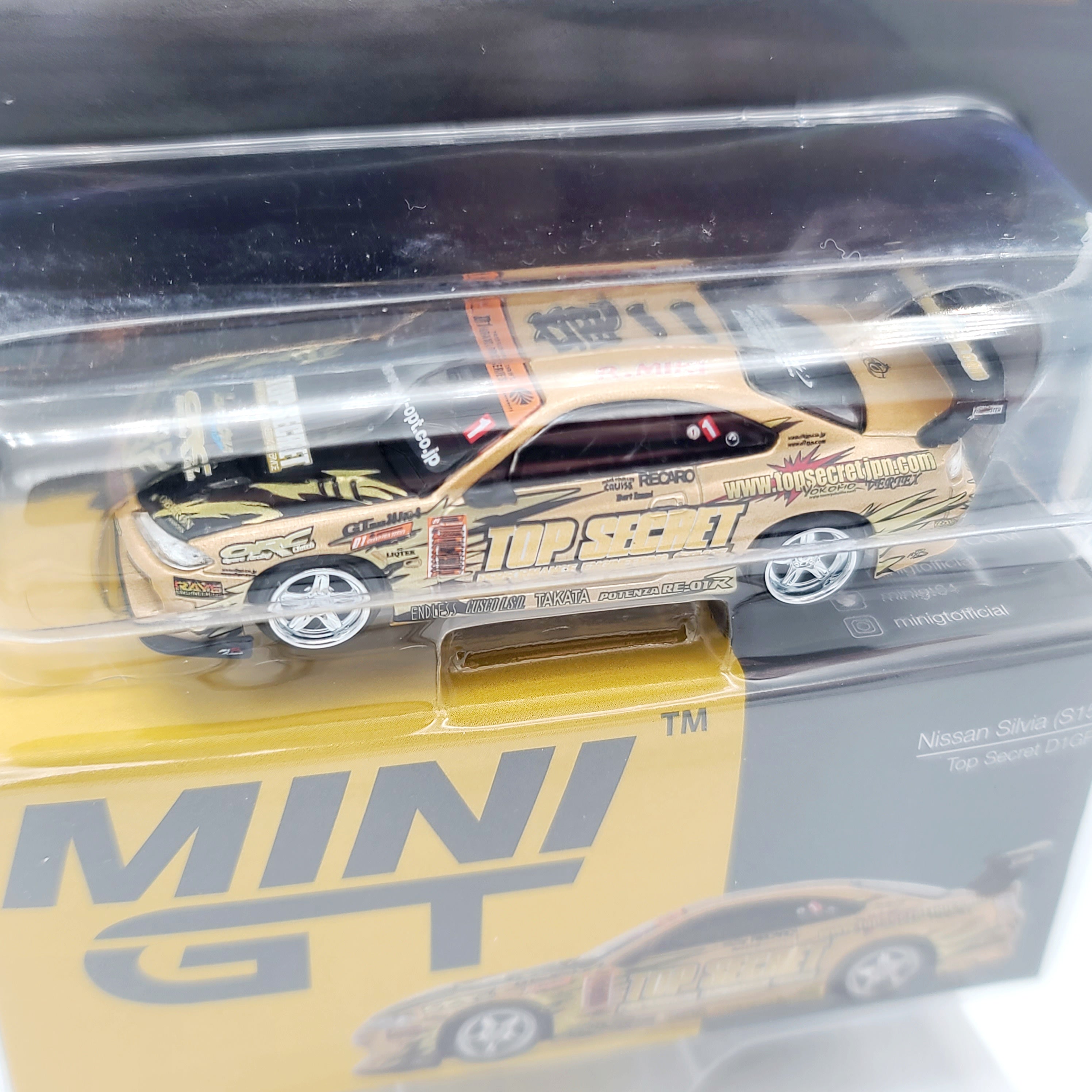 MINI GT Nissan Silvia S15 Top Secret - 1:64, D1 Grand Prix (2025 Limited Edition)